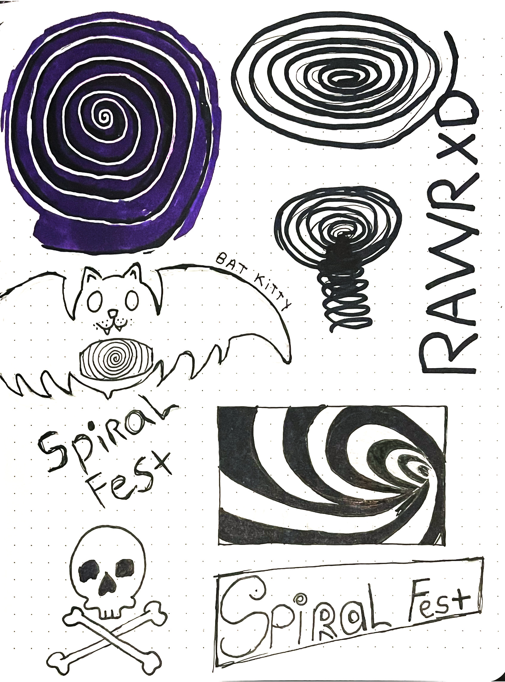 Spiral Fest Sketch